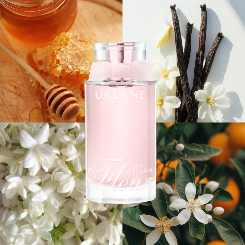 Orlane Fleurs d'Orlane eau de toilette fiori bianchi