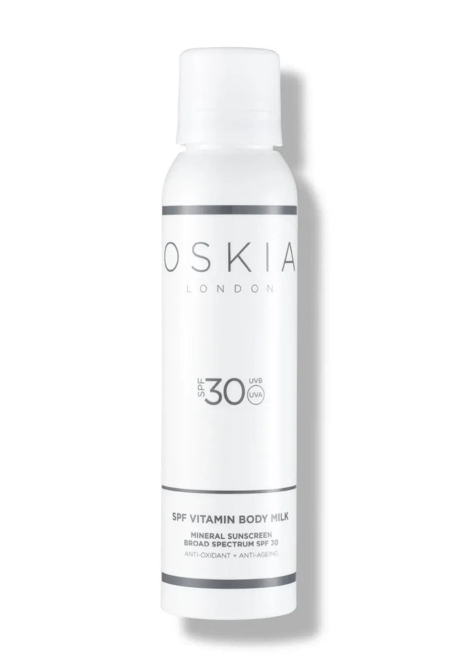 Oskia SPF 30 Vitamin Milk Sunscreen latte corpo 15ml minerale