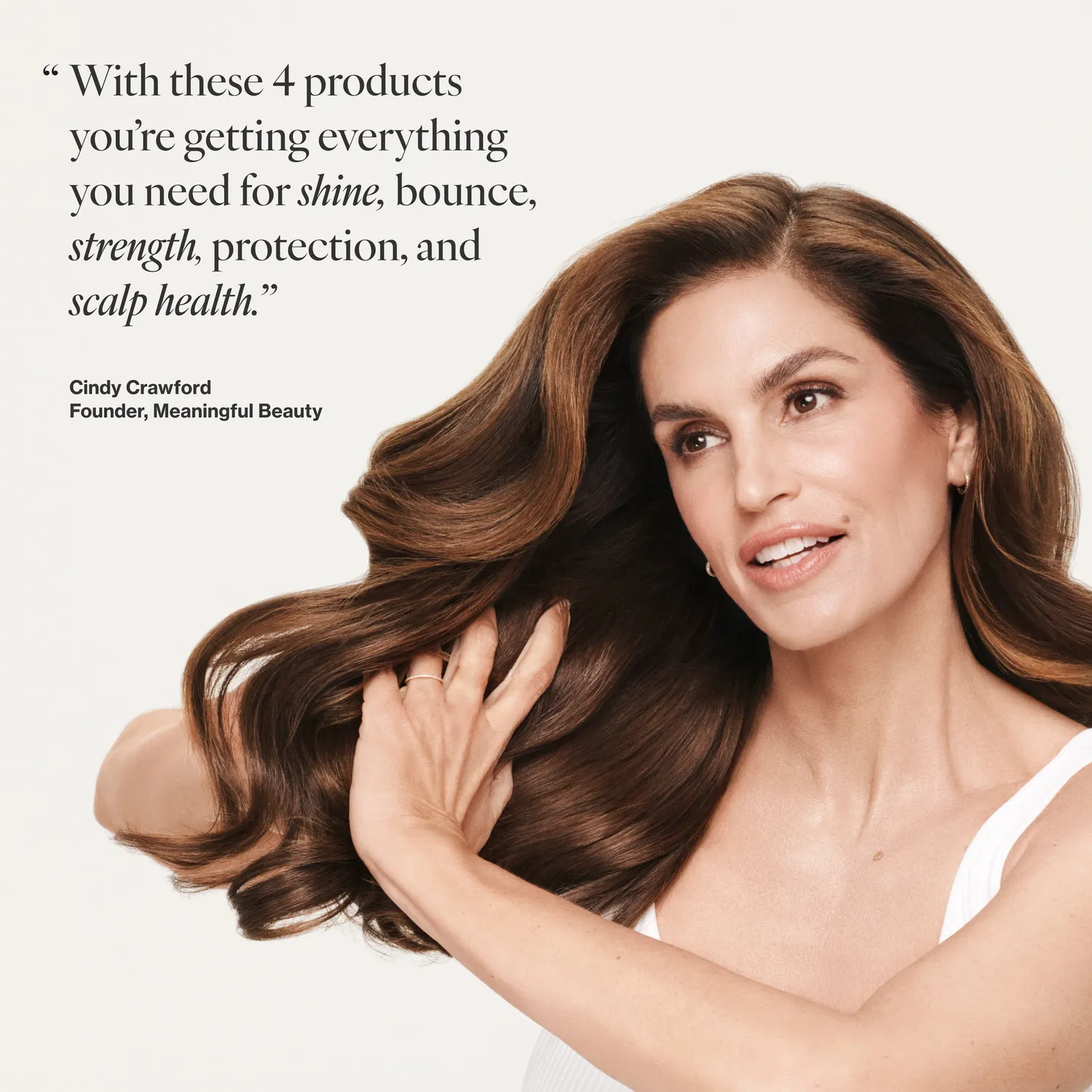 Meaningful Beauty Hair Deluxe 4 pezzi kit capelli anticrespo