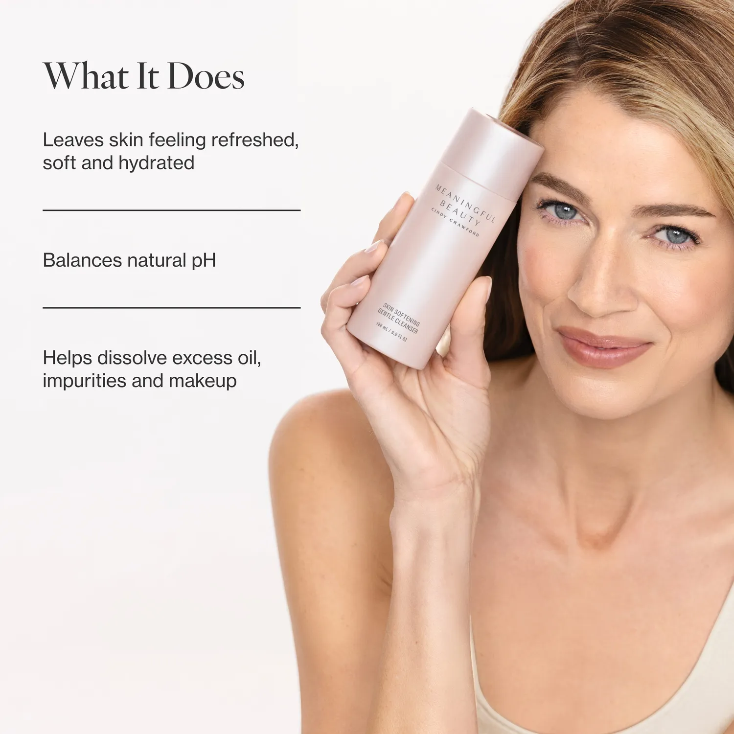 Meaningful Beauty Skin Softening Gentle Cleanser detergente viso delicato
