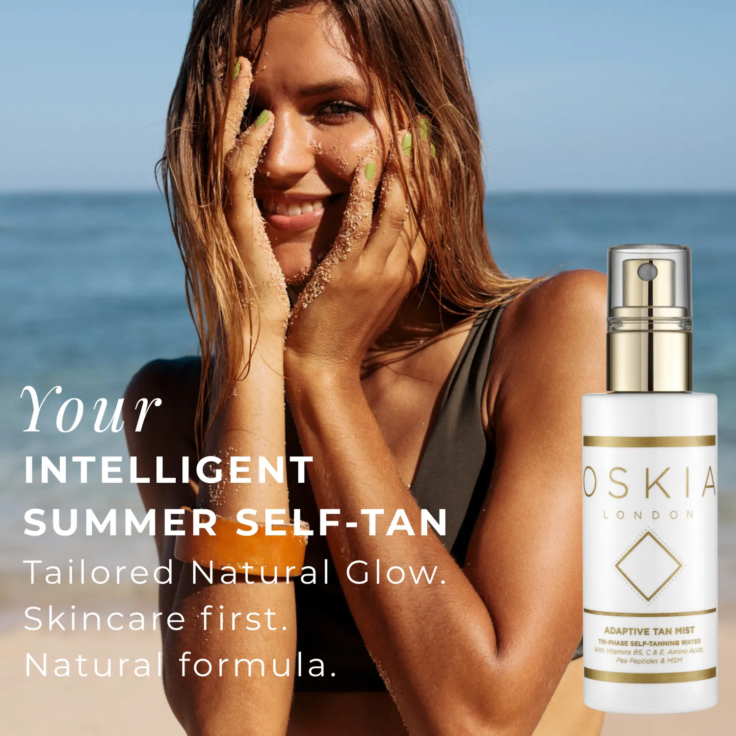 Oskia Adaptive Tan Mist spray autoabbronzante viso corpo graduale