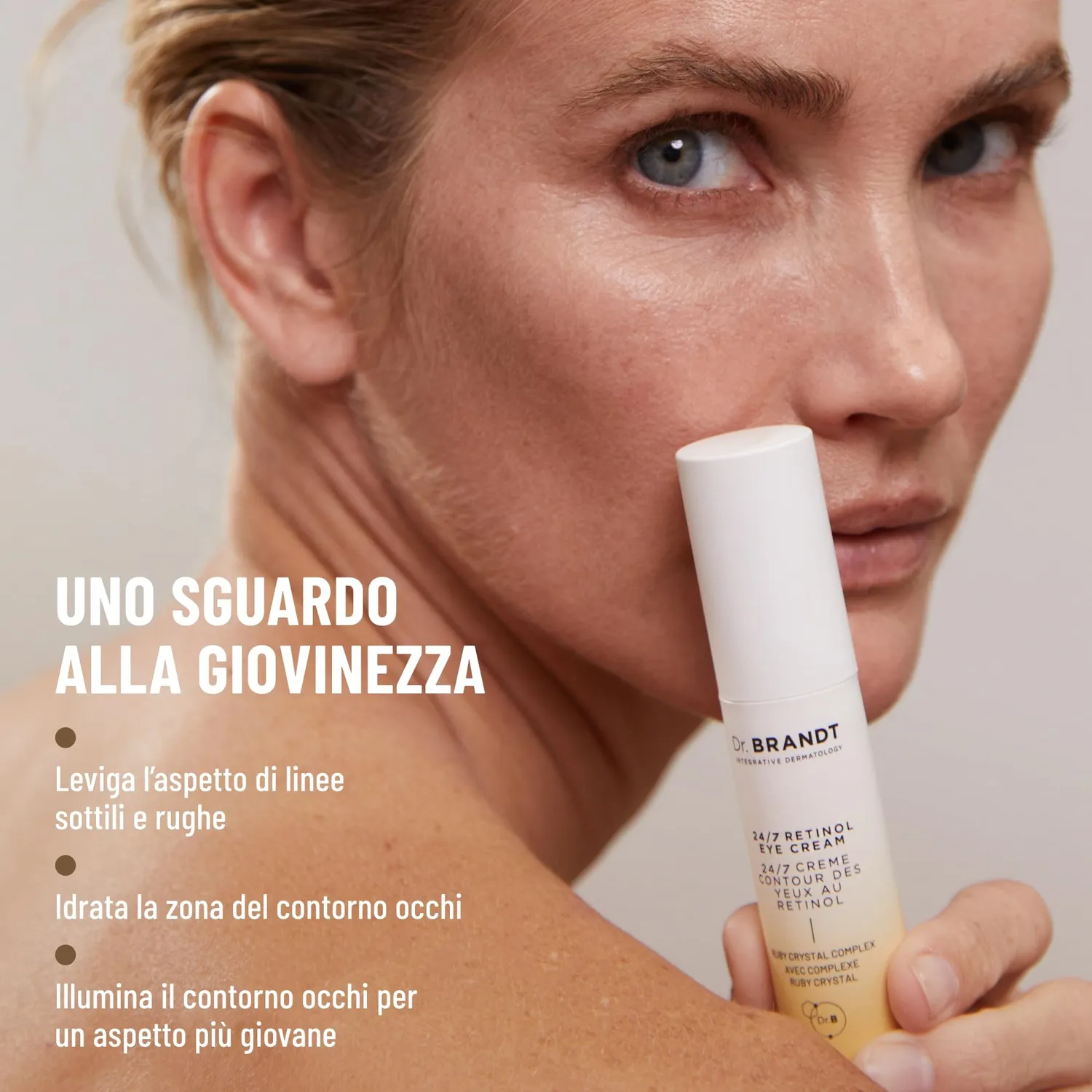 Brandt Bright This Way 24/7 Retinol Eye Cream occhi 15 g antirughe