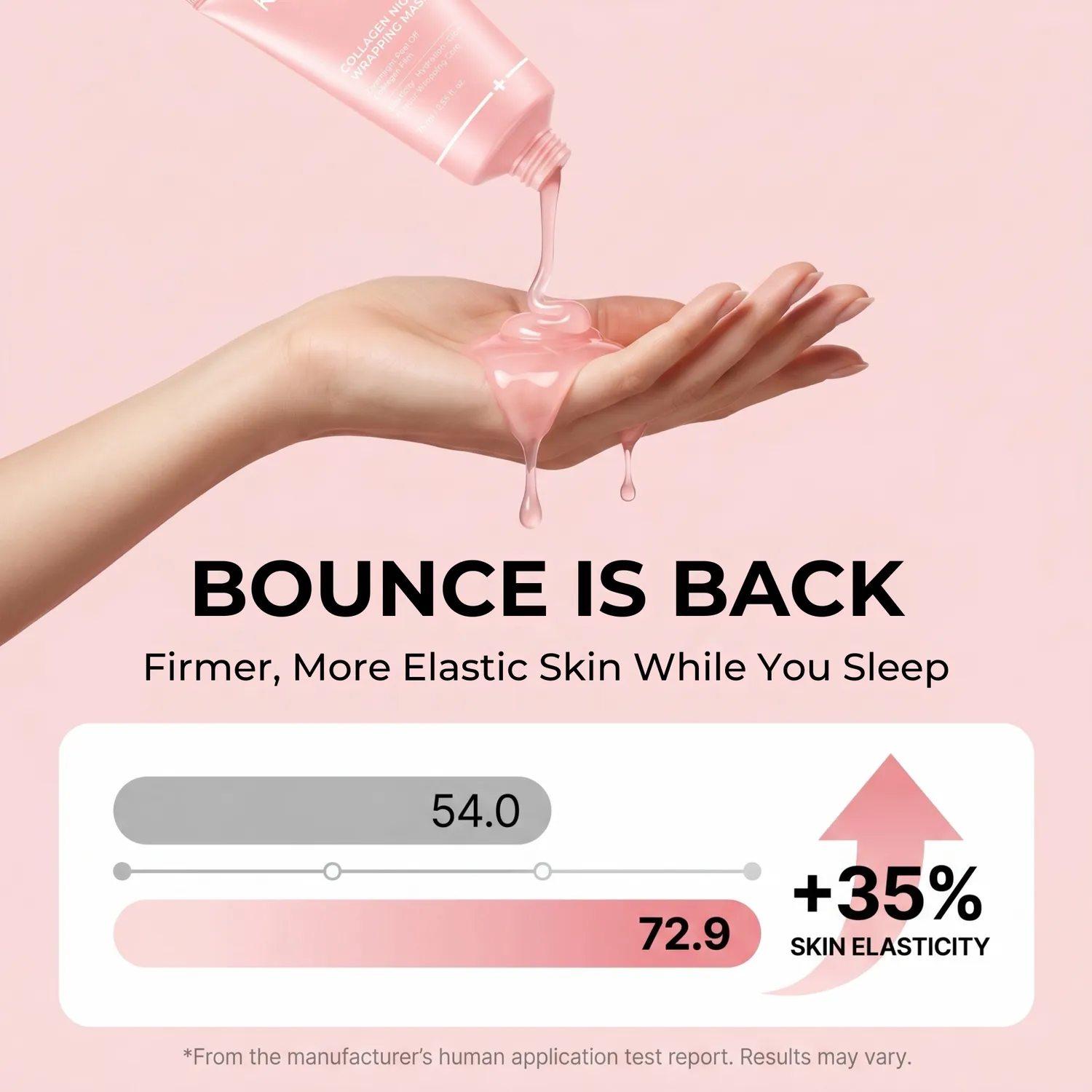 Koriderm Collagen Night Wrapping Mask notte liftante