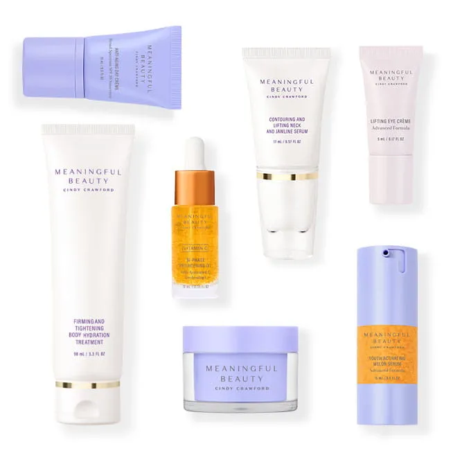 Meaningful Beauty Deluxe 7 Pezzi Kit Viso Vitamina C Illuminante