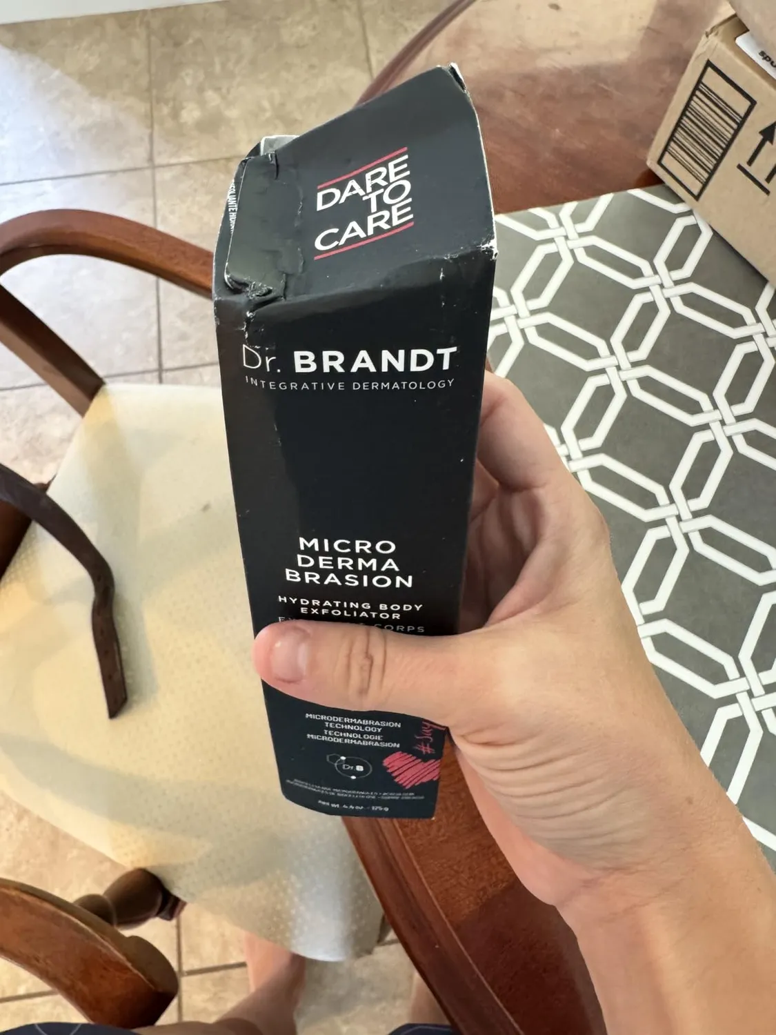 Dr. Brandt Microdermabrasion esfoliante corpo 125 g idratante