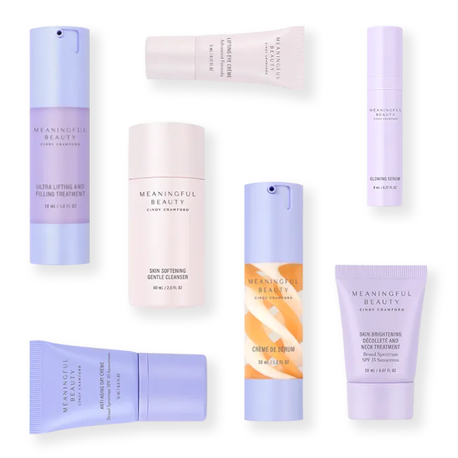 Meaningful Beauty Dual Serum System kit viso 8 pezzi