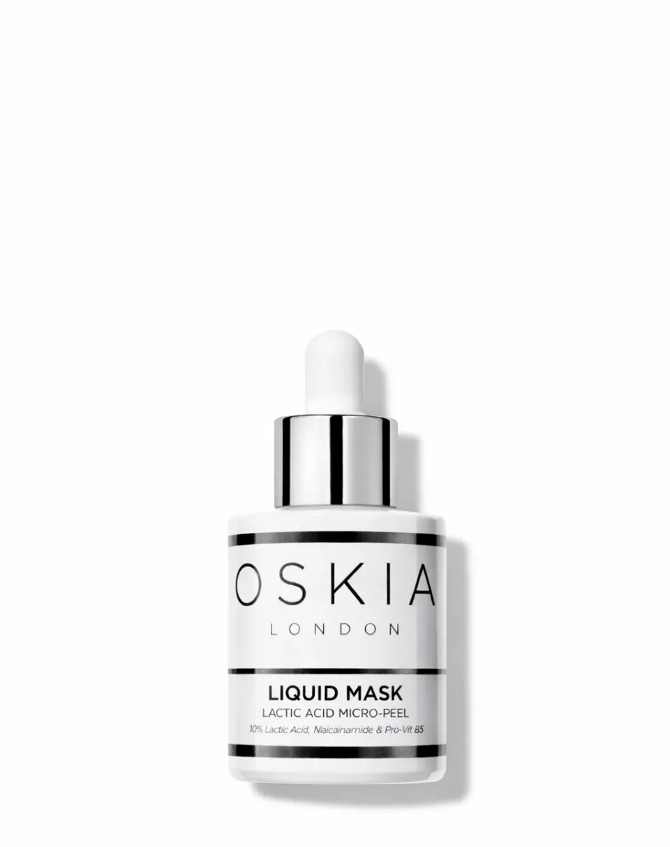 Oskia Liquid Mask 10% Lactic Acid Overnight Peel maschera 30ml illuminante