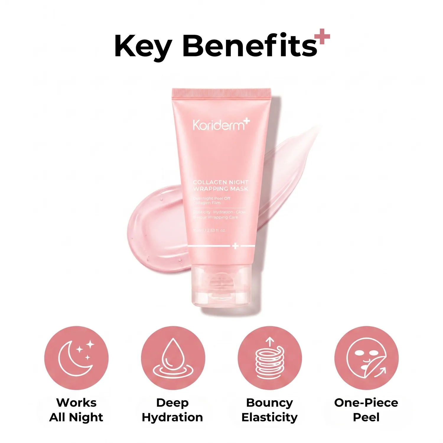 Koriderm Collagen Night Wrapping Mask notte liftante